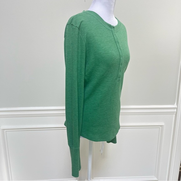 American Eagle Outfitters Green Button Down Shirt M - Picture 2 of 10